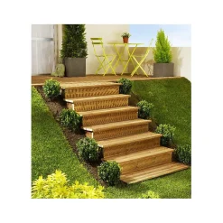 Jouplast Outils Parquet Et Sol Stratifié<Marche escalier extérieur modulable Modulesca 20 cm -