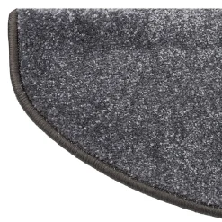 Floordirekt Accessoire D'Escalier<Marchettes d'escalier antidérapantes Sécuriser Vos marches Gris anthracite 23,5 x 65 cm Demi-circulaire