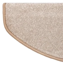 Floordirekt Marchettes d'escalier antidérapantes Sécuriser Vos marches Beige 23,5 x 65 cm Demi-circulaire- Accessoire D'Escalier