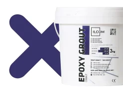Ilcom Joint Carrelage Sol<Mastic époxy bi-composant pour le remplissage des joints - Bleu cobalt - 3Kg