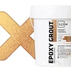 Ilcom Joint Carrelage Sol<Mastic époxy bi-composant pour le remplissage des joints - Cuivre métallique - 3Kg
