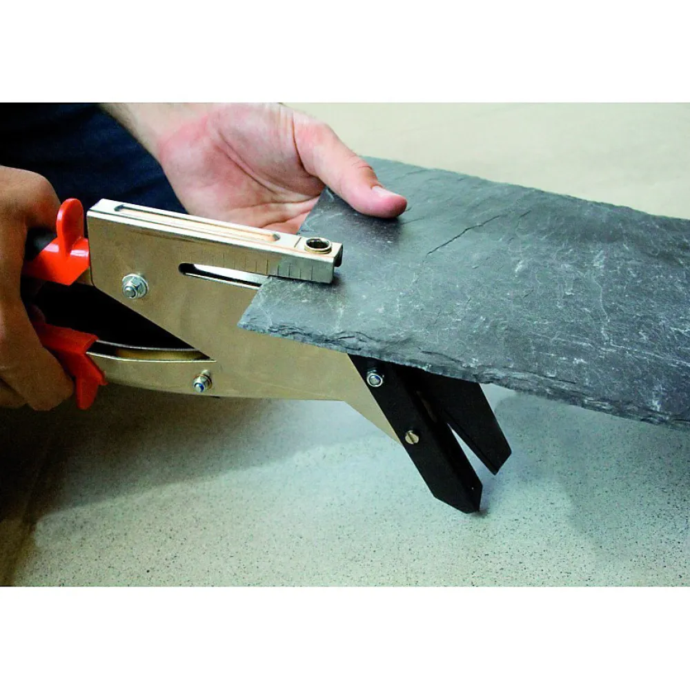 Edma Outils Du Carreleur<MAT 2 - Pince à découper et poinçonner l'ardoise, lame 55 mm -