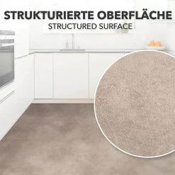 Floordirekt Midas 741m Aspect Bois carrelage Revêtement de Sol, 100 x 100 cm- Dalle Et Lame Pvc