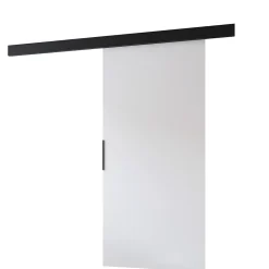 MINIO go for it Porte Coulissante<, porte coulissante PRIM A 96 cm, Poignée noire, Blanc / Noir