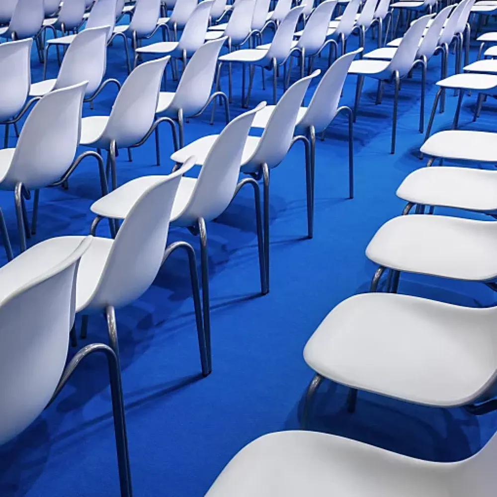Décoweb Moquette - Stand Event - Bleu électrique - 2 m x 10 ml- Moquette|Moquette