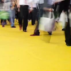 Décoweb Moquette - Stand Event - Jaune - 2 m x 10 ml- Moquette|Moquette