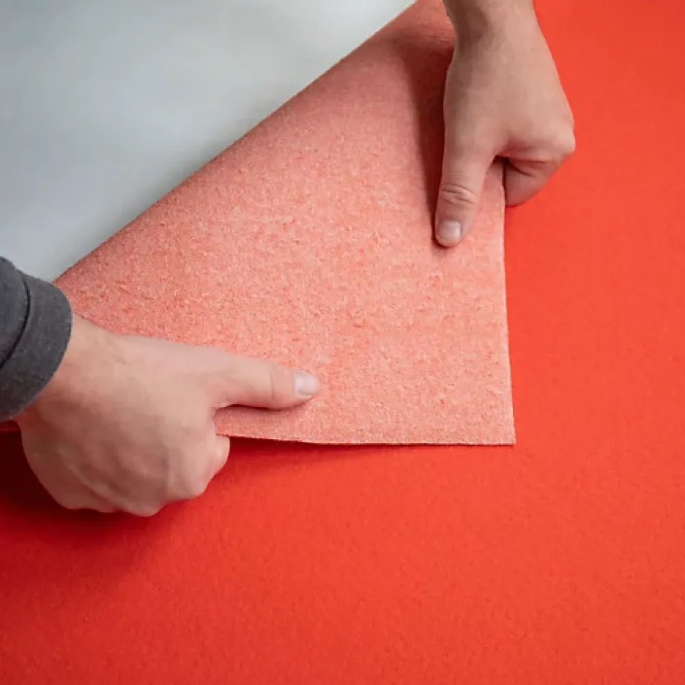 Décoweb Moquette|Moquette<Moquette - Stand Event - Orange sanguine - 2 m x 10 ml