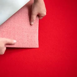 Décoweb Moquette - Stand Event - Rouge vif - 2 m x 30 ml- Moquette|Moquette