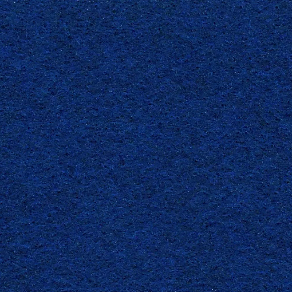 Décoweb Moquette filmée - Stand Event - Bleu roi - 2 m x 30 ml- Moquette|Moquette