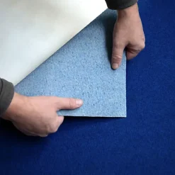 Décoweb Moquette filmée - Stand Event - Bleu roi - 2 m x 30 ml- Moquette|Moquette