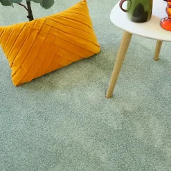 Décoweb Moquette poils longs Touch - Vert sauge - Rouleau de 4m x 18m- Moquette|Moquette