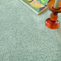 Décoweb Moquette poils longs Touch - Vert sauge - Rouleau de 4m x 4m- Moquette|Moquette