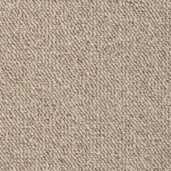 Décoweb Moquette pure laine vierge bouclée - Mallow - Beige - Echantillon 15 x 20 cm- Moquette|Moquette