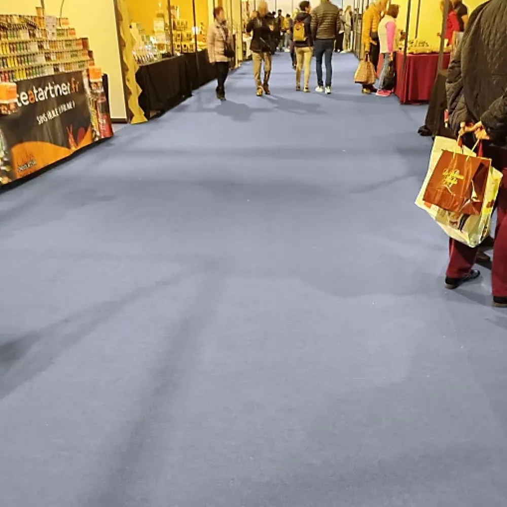 Décoweb Moquette|Moquette<Moquette Stand Expo - Gris - Rouleau de 2m x 34m