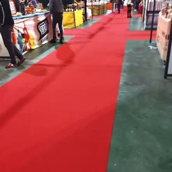 Décoweb Moquette|Moquette<Moquette Stand Expo - Rouge vif - Rouleau de 2m x 38m