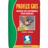 Semin Mortier Colle Déformable pour Carrelage Proflex Gris , Intérieur/Extérieur, sac de 25 kg- Colle Carrelage Sol