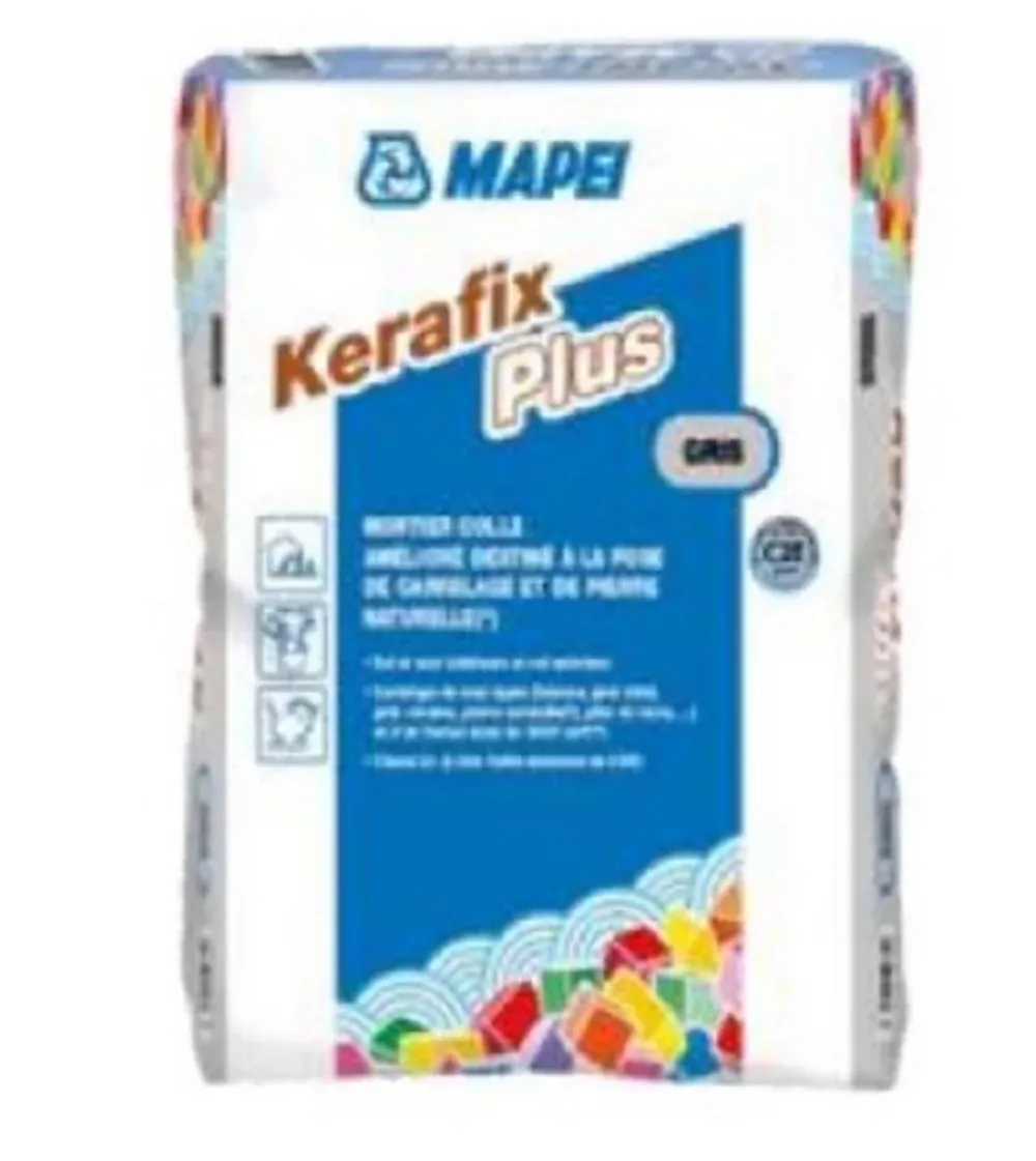 Mapei Colle Carrelage Sol<Mortier colle KERAFIX PLUS - Gris