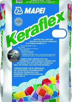 Mapei Mortier colle KERAFLEX - Blanc - sac de 25kg- Colle Carrelage Sol