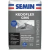 Semin Mortier Colle Polyvalent pour Carrelage Kedoflex Gris , Intérieur/Extérieur, sac de 25 kg- Colle Carrelage Sol
