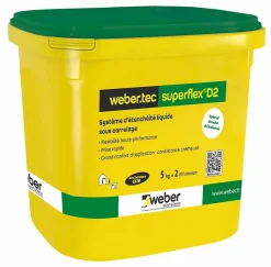 Weber Ragréage Et Primaire Pour Carrelage<Mortier d'étanchéité sous carrelage .TEC SUPERFLEX D2 - Sac de 24 Kg