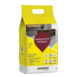 Weber Joint Carrelage Sol<Mortier pour joints de carrelage JOINT INTEGRAL - Sac de 5 Kg - GRIS ACIER E09