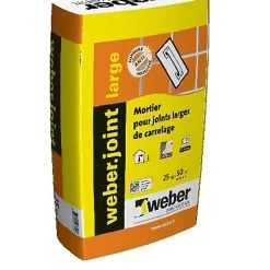 Weber Joint Carrelage Sol<Mortier pour joints de carrelage - Le Sac de 25 Kg - GRIS CIMENT
