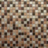 Casa Linéa Mosaïque Pour Salle De Bains<MOSAIQUE CARRE MARRON 1 PLAQUE 30,5 x 30,5 CM CASA LINEA