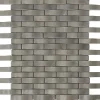 Carrelage Signature Mosaïque Pour Pièce À Vivre<Mosaique de Marbre Gris Adouci 6.5X1.5 cm Vague - vendu par plaque de 26.4X32.5 cm -