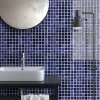 Carrelage Signature Mosaique de Verre Amethyste - vendu par plaque de 29.7 X 29.7 cm -- Mosaïque Pour Wc