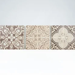 Casa Linéa MOSAIQUE DECOR RENAISSANCE TRAVERTIN DECORE NATURAL 1 PLAQUE 10 x 30,5 CM CASA LINEA- Travertin