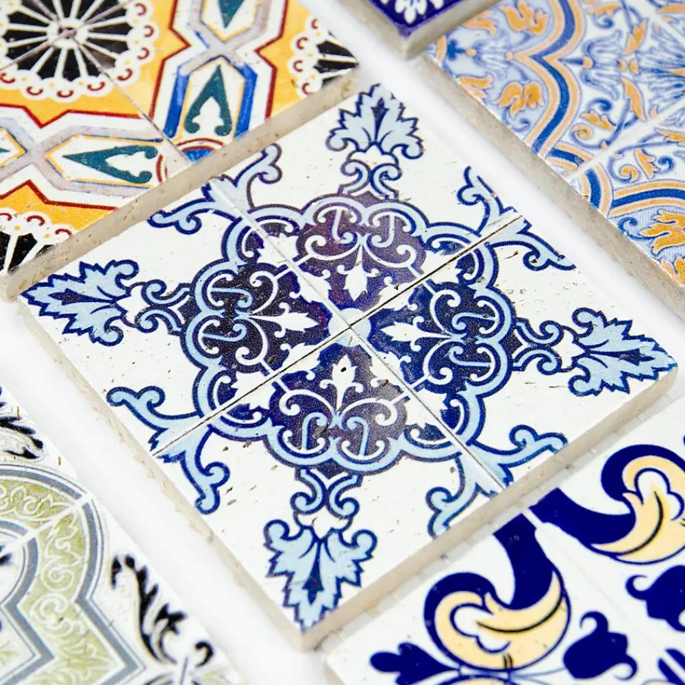 Casa Linéa Travertin<MOSAIQUE DECOR RENAISSANCE TRAVERTIN CASA LINEA 10X30.5
