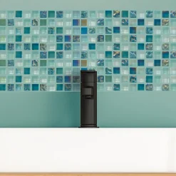 Casa Linéa MOSAIQUE LES ANTIQUES NACRE VERT 1 PLAQUE 30 x 30 CM CASA LINEA- Mosaïque Pour Douche|Mosaïque Pour Wc