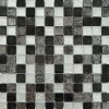 Casa Linéa MOSAIQUE LES SUBLIMES SILVER BLACK 1 PLAQUE 30 x 30 CM CASA LINEA- Mosaïque Pour Douche