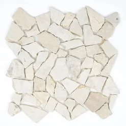 Casa Linéa MOSAIQUE PALLADIEN CREME 1 PLAQUE 30 x 30 CM CASA LINEA- Mosaïque Pour Douche|Mosaïque Pour Wc