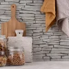 MATinter Mosaique parement Gris 20x40cm Ép.9 mm Mat inter- Mosaïque Pour Wc|Mosaïque Pour Pièce À Vivre