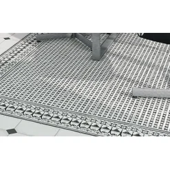 Aelle Carrelage Mosaique sol / mur chevron effet métalanthracite 28,1x28,1cm IONIC MAGNETIC STEEL- Mosaïque Pour Salle De Bains