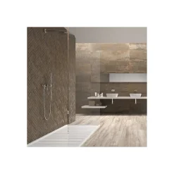 Aelle Carrelage Mosaïque Pour Douche<Mosaique sol / mur chevron effet métal cuivre 28,1x28,1cm IONIC MAGNETIC COPPER