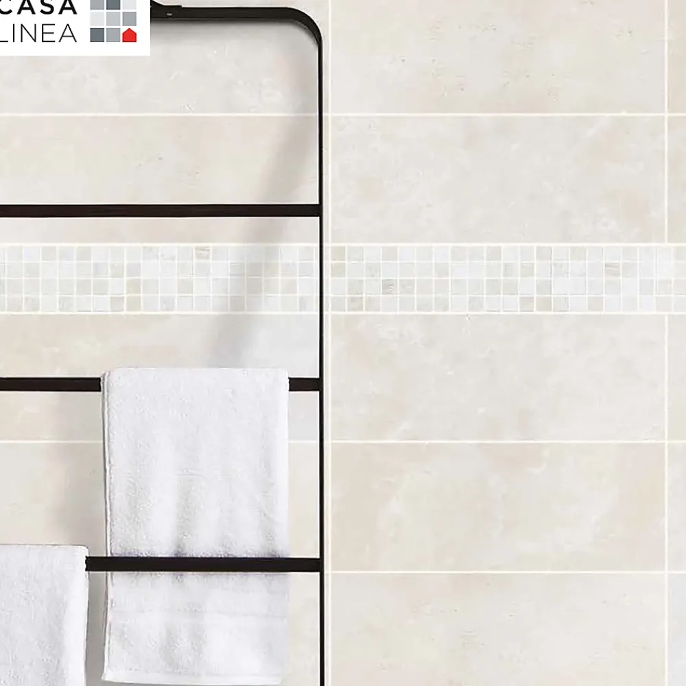 Casa Linéa MOSAIQUE SURFACE IVOIRE 1 PLAQUE 30,5 x 30,5 CM CASA LINEA- Mosaïque Pour Douche|Mosaïque Pour Pièce À Vivre