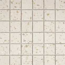 Casa Linéa MOSAIQUE TERRAZZO NUDE 1 PLAQUE 30,5 x 30,5 CM CASA LINEA- Mosaïque Pour Salle De Bains