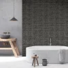 Mat Inter Mosaïque Pour Douche|Mosaïque Pour Wc<Mosaïque 26 x 30 cm pierre de lave