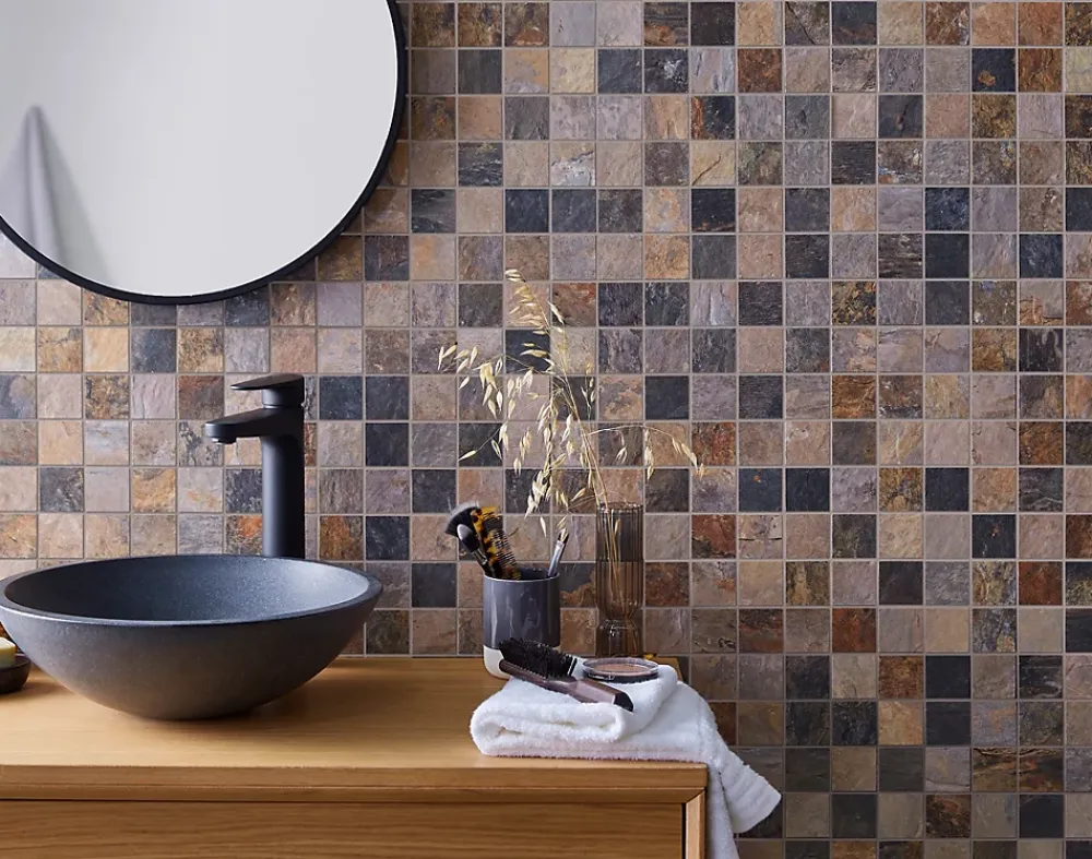Casa Linea Mosaïque Pour Douche|Mosaïque Pour Wc<Mosaïque 30 x 30 cm pierre de bali