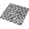 Decoon Mosaïque Alu - Gris - 1.5 x 1.5 cm- Mosaïque Pour Douche|Mosaïque Pour Salle De Bains
