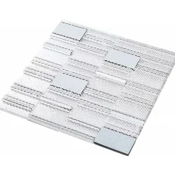 Decoon Mosaïque Pour Wc|Mosaïque Pour Salle De Bains<Mosaïque Alu / Verre - Gris -