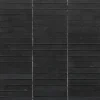 GoodHome Mosaïque anthracite effet pierre 30,4x30,3cm Slate- Mosaïque|Mosaïque Pour Douche