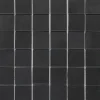 GoodHome Mosaïque anthracite 30,4x30,3cm Slate- Mosaïque Pour Pièce À Vivre|Mosaïque