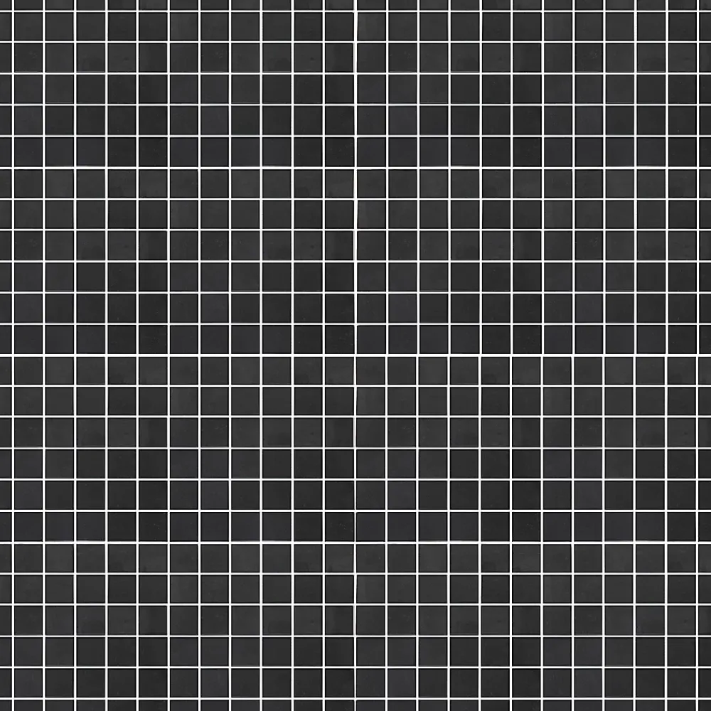 GoodHome Mosaïque anthracite 30,4x30,3cm Slate- Mosaïque Pour Pièce À Vivre|Mosaïque