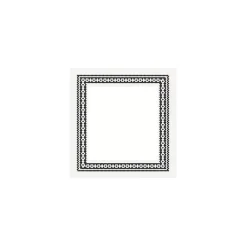 Gioia Materia Mosaïque Art factory hexagone 2,6x2,2cm motif Fado noir et blanc sur trame nylon 33,3x33,3cm Satiné boite de 1 m2- Carrelage Sol Uni|Carrelage Sol Pour Wc
