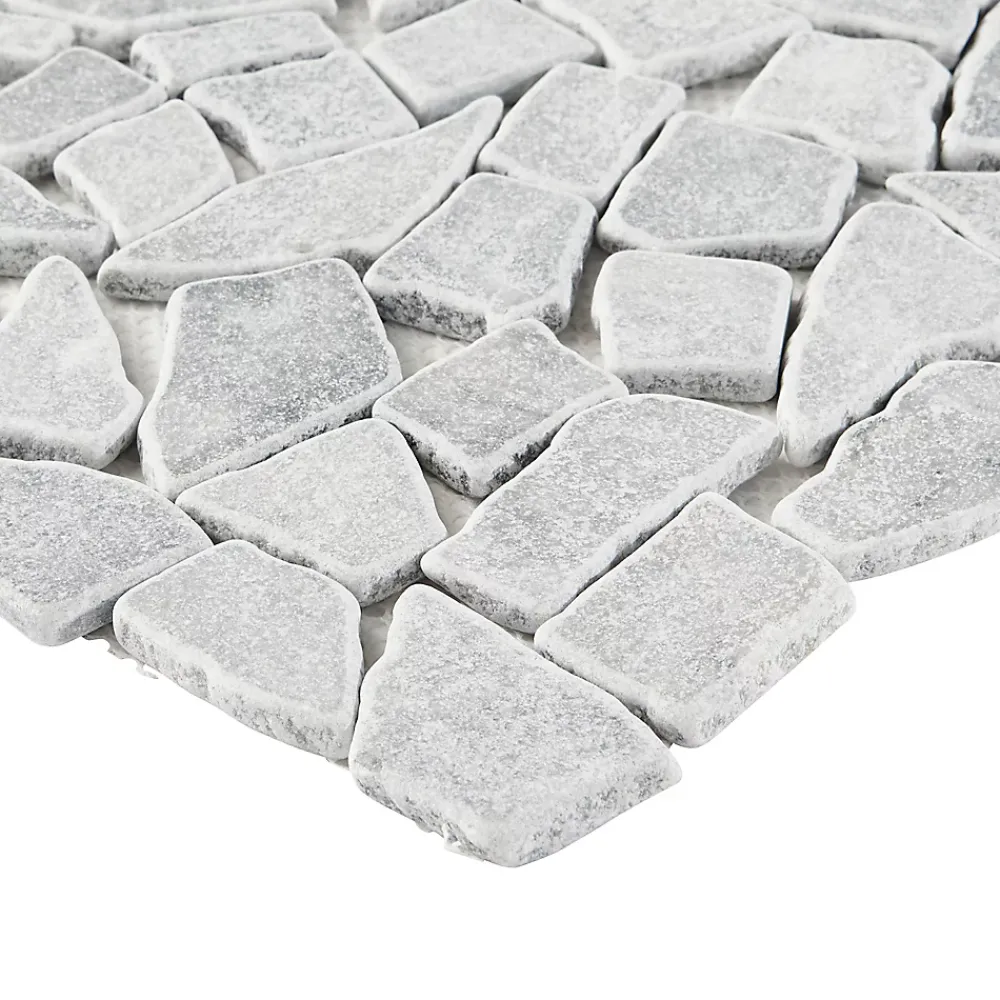 GoodHome Mosaïque beige 31,5x31,5cm Bohai- Travertin|Mosaïque Pour Douche