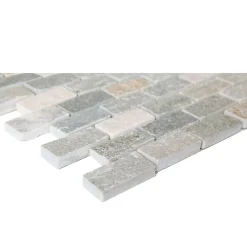 GoodHome Mosaïque|Mosaïque Pour Pièce À Vivre<Mosaïque beige 30x30cm Quartzite