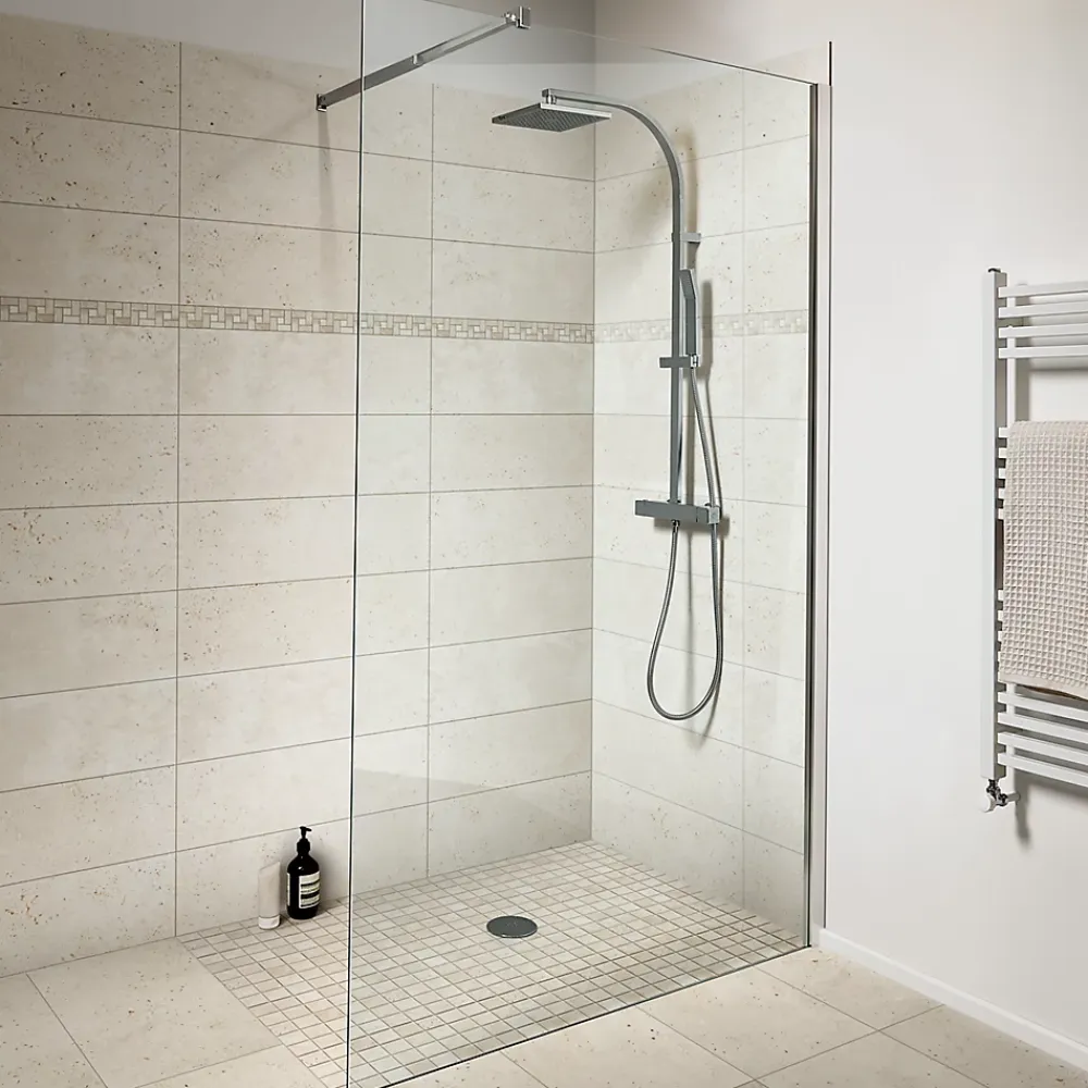 GoodHome Travertin|Mosaïque<Mosaïque beige 30,5x30,5cm Travertino pierre naturelle